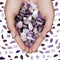 Amethyst Crystal Chips Bulk, Polished Tumbled Aquarium Gravel Rocks with Pink Quartz Bracelets