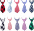 Segarty Dog Neck Bow Ties for Small Dogs, Adjustable Collar Pet Bowties, Bulk Grooming Bows for Christmas,