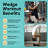 Squat Wedge Set of 3 - Slant Board for Calf Stretching, 520 LBS Weight Capacity