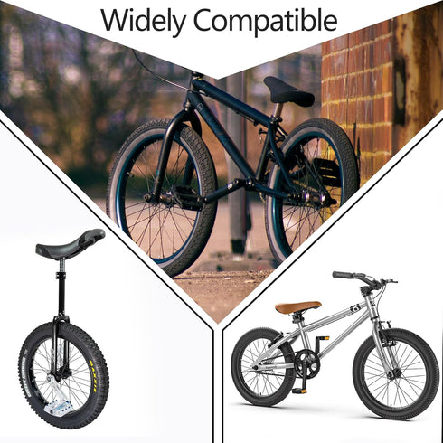 RUTU 20 inch Bike Tube, 20x1.50/1.75/1.95/2.10/2.125/2.40/2.50/3.0/3.5/4.0 with Tire Levers 2 Pack