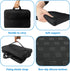 3D Esme L&H Portable Seat Cushion, Breathable Fabric Foldable Seat Cushion for Stadium Bleachers/Airplane Travel; Soft