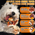 4-Pack Dog Chew Toys for Aggressive Chewers, Durable Bacon Flavor Nylon Bones for Teeth Cleaning