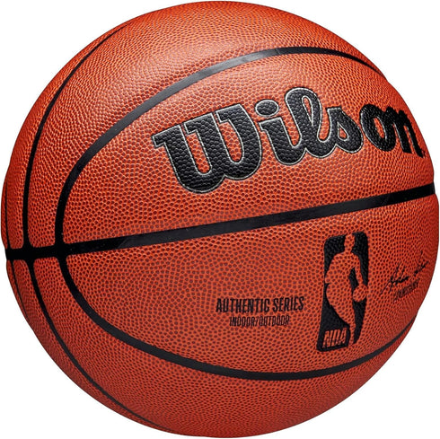 3, 6 7 WILSON NBA Authentic Indoor/Outdoor Basketballs - Size Size and Size