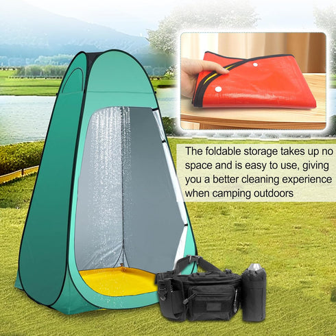 39.5" Camp Shower Tent Bottom Mat, Non Slip Changing Tent Bottom Pad, Removable Outdoor Shower Tent Floor Mat, Portable