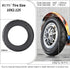 RUTU Heavy Duty 10x2 / 10x2.125 Tire - Compatible with Smart Electric Balance Scooter Bike, Bicycle, Tricycle, Stroller Replacement Wheels - For 10 inch Tires with 6 inch Rims by RUTU