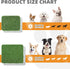 Tray,32"*38" KOOLTAIL Dog Grass Pad with Washable Pee Pads for Puppy Potty Soft Artificial Turf Multipurpose Reusable
