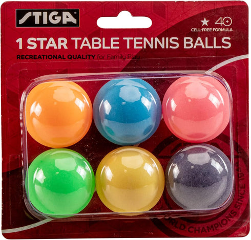 1-Star (12-Pack) STIGA Orange Balls