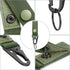 FRTKK Tactical Molle Key Ring Gear Keeper, Nylon Belt Keychain Clip for Molle Bags