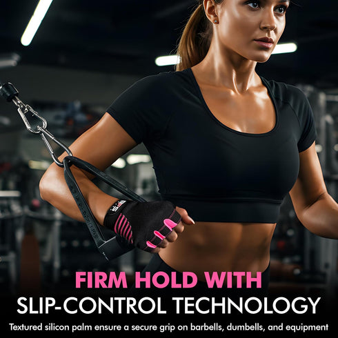 Gym Gloves for Weight Lifting,Workout Gloves with Full Palm ProtectionBreathable Fitness Glove for Men