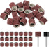 Styquenzer 42 Pcs Pet Nail Grinder Replacement Kit with Grit Sanding Bands, Pet