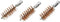 Tipton Shotgun Bronze Bore Brush 3-Pack, 10 Gauge with Premium Bristles, Wire Core for Shotgun Cleaning and Maintenance