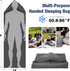 Sleep Pod for Deeper Sleep - Wearable Blanket with Comfy Hoodie, Home Camping Sleeping Bag, Guide Your Mind and Body