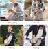 Dog Sling Carrier for Small Dogs, Adjustable Strap Reversible Front Dog Carrier, Hands-Free Pet Papoose Bag for Travel