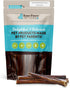 Raw Paws Beef Gullet Sticks for Dogs, 6-inch, 10-ct, Free-Range Cows, Beef Esophagus Treats