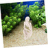 Aquarium Decorations Shelf Decor - Elegant Thinker Statue Abstract Figure for Fish Tank Set
