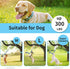 LOOBANI Dog Spring Pole Toy for Pitbull - Durable Outdoor Tug Toy for Exercise & Bite Training, Blue