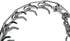 Herm Sprenger Ultra-Plus Chrome Plated Steel Prong Dog Training Collar, No-Pull, Made in Germany (4mm x 25in Large)