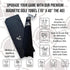 Multi-Function Magnetic Golf Towel - Dual Wash Pockets, Waffle Pattern, Ball Scrubber, Perfect Golf Gift