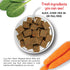 Lucy Pet Dinner Rolls, Mom's Meatloaf Chicken with Carrots and Spinach, 2lb