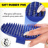 Dog and Cat Grooming Brush, Rubber Brush for Bathing, Washing, Deshedding Short or Long Pet Hair