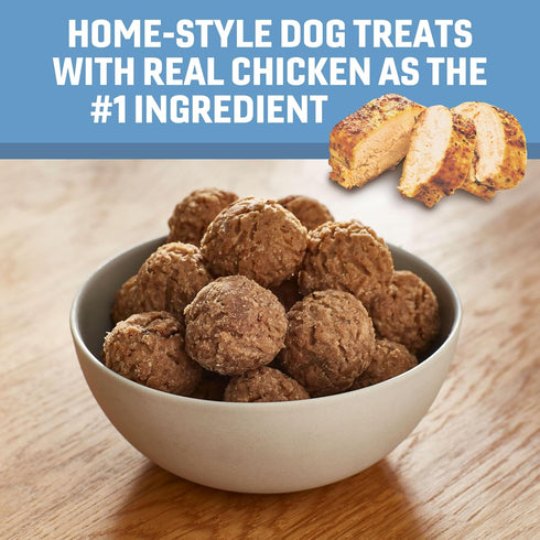 Milo's Kitchen Homestyle Dog Treats - Chicken Meatballs, 28 Ounce - High Protein, No Artificial Flavors