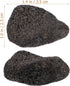 1 Set of Large Black Lava Rocks - Aquarium Volcanic Stones, 200g Decorative Pebbles for Fish Tank & Bonsai