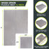 ProsourceFit Wood Grain Puzzle Mat - Room Workout Flooring and Playmat