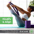 Gaiam Yoga Block - Supportive Latex-Free Eva Foam, Soft Non-Slip Surface for Yoga, Pilates
