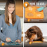 Hyper Pet IQ Treat Lick Mat for Dogs, Dog Slow Feeder & Cat Lick Mats, Perfect Dog Licking Mat