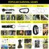 Survival Kit and First Aid Kit, 160 Pcs Emergency Supplies, Camping Accessories with Upgraded Molle Bag