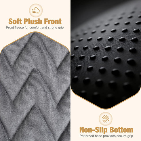 55.1 26.8 inch- Lekereise Soft Dog Car Mat for Hard Bottom Seat Extender x Waterproof Washable Dog Car Mat, Orthopedic