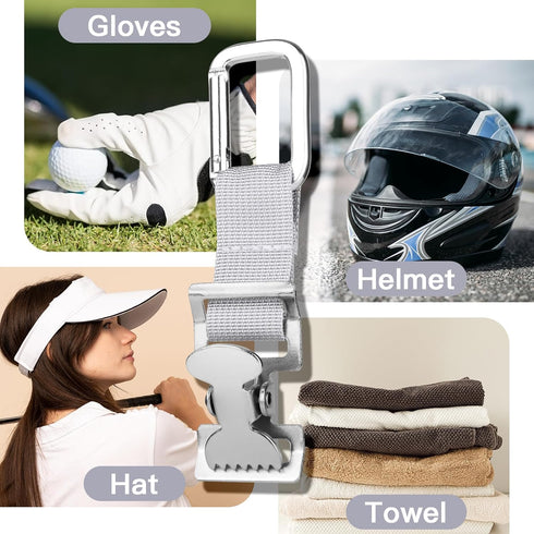 Xxerciz Golf Glove Clip - Work Safety Clip Glove Holder with Metal Clips for Construction Gloves