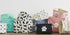 Bone Dry Pet Storage Collection, Nautical Blue Small Round Lattice Paw Print