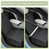 Dog Car Seat Cover for Front Seat, Waterproof Full Protection Pet Car Seat Cover with Side Flaps, Non-Slip Front Seat
