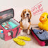 Multi-Function Pet Travel Bag - Ideal for Week Away/Overnight Trips - Cat & Dog Travel Accessories with Diaper Bag