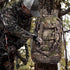 Hunting Backpack - Outdoor Daypack for Bow or Rifle with Rain Cover, Green