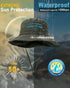 Waterproof Bucket Hats for Women and Men, Foldable Brim UPF 50+ Floppy Cowboy Rain Hat for Hiking