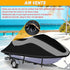 XYZCTEM Trailerable Jet Ski Cover, Waterproof Oxford Fabric, Fits Seadoo, Yamaha, GTX, Kawasaki, Honda