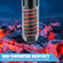 JOR Submersible Betta Heater with Sticker Thermometer for Aquarium, Frog Terrarium, Homebrewing, and Aquaponics (25