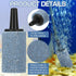 Irenare 100 Pieces 1 Inch Air Stone Cylinder for Aquarium Air Pump Accessories and Nano Fish Tank Hydroponics