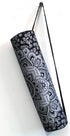 ICC Black Gold Mandala Full-Zip Yoga Mat Carry Bag for Gym, Beach, Pilates, Hippie Cotton Bag