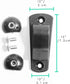 Vincita Pannier Hooks Kit - Convert Any Bag to Bicycle Pannier Bag, Fits Rack Diameter Up to 13 mm
