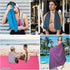 Swimming, Backpacking (XL:72''x32''+16''x16'' BOGI Microfiber Travel Sports Towel - Quick Dry, Soft Lightweight