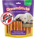 DreamBone DreamSticks with Real Bacon and Cheese Flavor, Rawhide Free Dog Chew Sticks, 15 Sticks