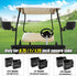 Roykaw Golf Cart No Drilling Folding Side Rear View Mirror - Compatible with LED Turn Signal Light, Universal