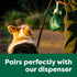 120 Earth Rated Poop Bags for Dogs Guaranteed Leak Proof and Extra Thick Waste Bag Refill Rolls, Unscented, Bags