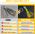 OROOTL Saltwater Fishing Trolling Lures for Tuna, Mahi, Marlin, 6" Big Game Sea Fishing Gear with Rigged Hook