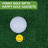 Golf Ball Marker with Magnetic Hat Clip, Funny Golf Accessories, Golf Gifts for Men, 25 MM