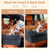 30 lbs, Avont Dog Car Booster Seat for Small/Medium Dogs Under Elevated Puppy Carseat, Front Seat Pet Car Bed -Black