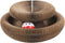 Organlada Cat Scratcher Cardboard with Bell-Ball, Foldable Slinky Scratch Pad, 1pcs